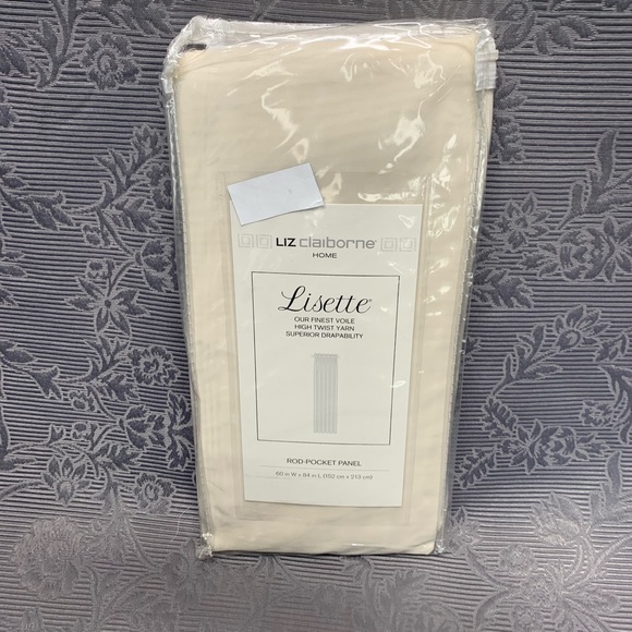 Liz Claiborne Accents Liz Claiborne Lisette Rodpocket Drape Panel